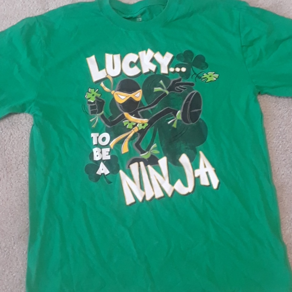 Lucky To Be a Ninja St Patricks Shirt
